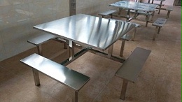 不锈钢餐桌