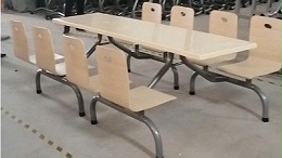 学校食堂餐桌椅多少钱一套