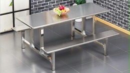 食堂用4人不锈钢餐桌尺寸标准